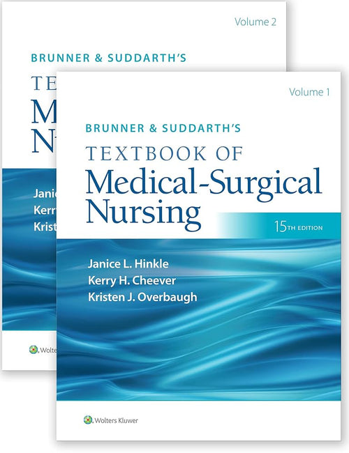 Brunner & Suddarth's Textbook of Medical-Surgical Nursing (2 vol) (Volume 2) cover image
